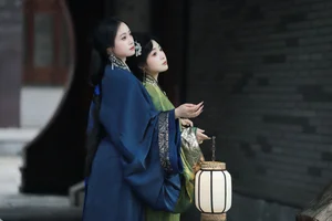 Stunning Art Language Vol.9159 Featuring Model Fu Jiang - Elegant Morning Dew Aesthetic Photography Collection-9