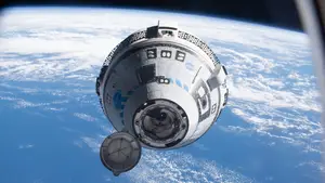 Earth Orbital Mission: Modern Satellite Ready for Space Exploration Journey-4