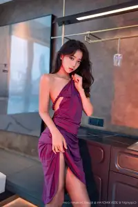 XingYan Vol.407 Shi An An: Alluring Secretary Style with Elegant Black Sheer Stockings-3