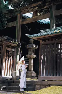 Elegant Kimono: Serene Asian Beauty with Traditional Japanese-5