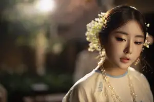 Graceful Vietnamese Woman: Timeless Traditional Charm 1000026935-8