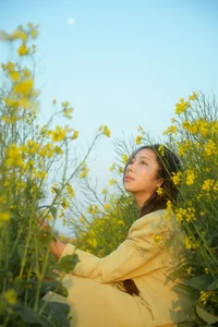 Spring Muse in Rapeseed Fields Nana Kobaya-17