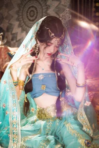 Elegant Portrait Series: YiTuYu Art Language Vol.9150 Featuring Model Dang Chu Jiao Ren Jia Xiao Tian Tian - Aesthetic Photography Collection-24