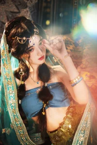 Elegant Portrait Series: YiTuYu Art Language Vol.9150 Featuring Model Dang Chu Jiao Ren Jia Xiao Tian Tian - Aesthetic Photography Collection-13