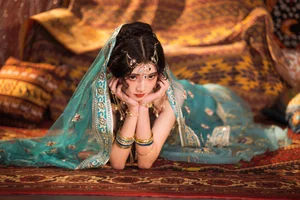 Elegant Portrait Series: YiTuYu Art Language Vol.9150 Featuring Model Dang Chu Jiao Ren Jia Xiao Tian Tian - Aesthetic Photography Collection-23