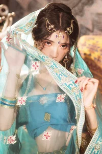 Elegant Portrait Series: YiTuYu Art Language Vol.9150 Featuring Model Dang Chu Jiao Ren Jia Xiao Tian Tian - Aesthetic Photography Collection-7