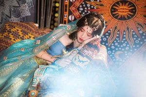 Elegant Portrait Series: YiTuYu Art Language Vol.9150 Featuring Model Dang Chu Jiao Ren Jia Xiao Tian Tian - Aesthetic Photography Collection-25