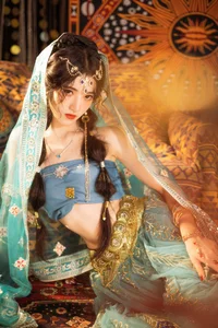 Elegant Portrait Series: YiTuYu Art Language Vol.9150 Featuring Model Dang Chu Jiao Ren Jia Xiao Tian Tian - Aesthetic Photography Collection-27